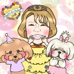 デジタル似顔絵（ペットもOK!）