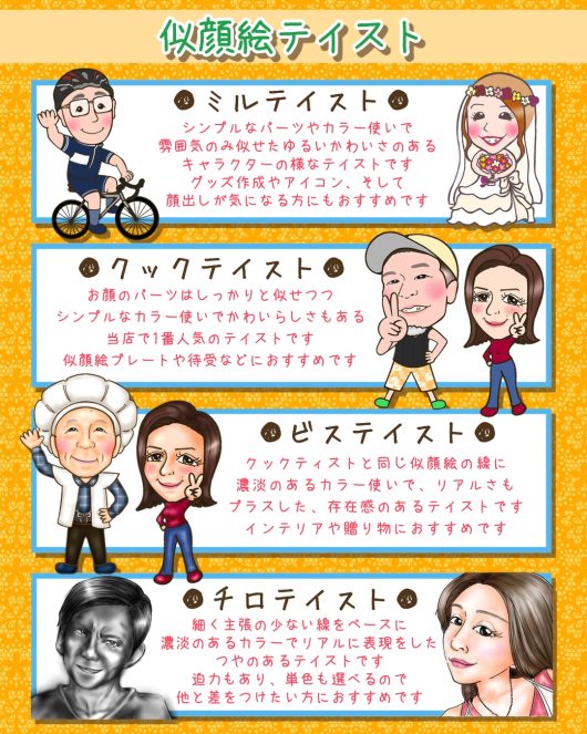 似顔絵＆メッセージプレート - 画像 (2)