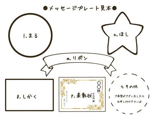 似顔絵＆メッセージプレート - 画像 (5)